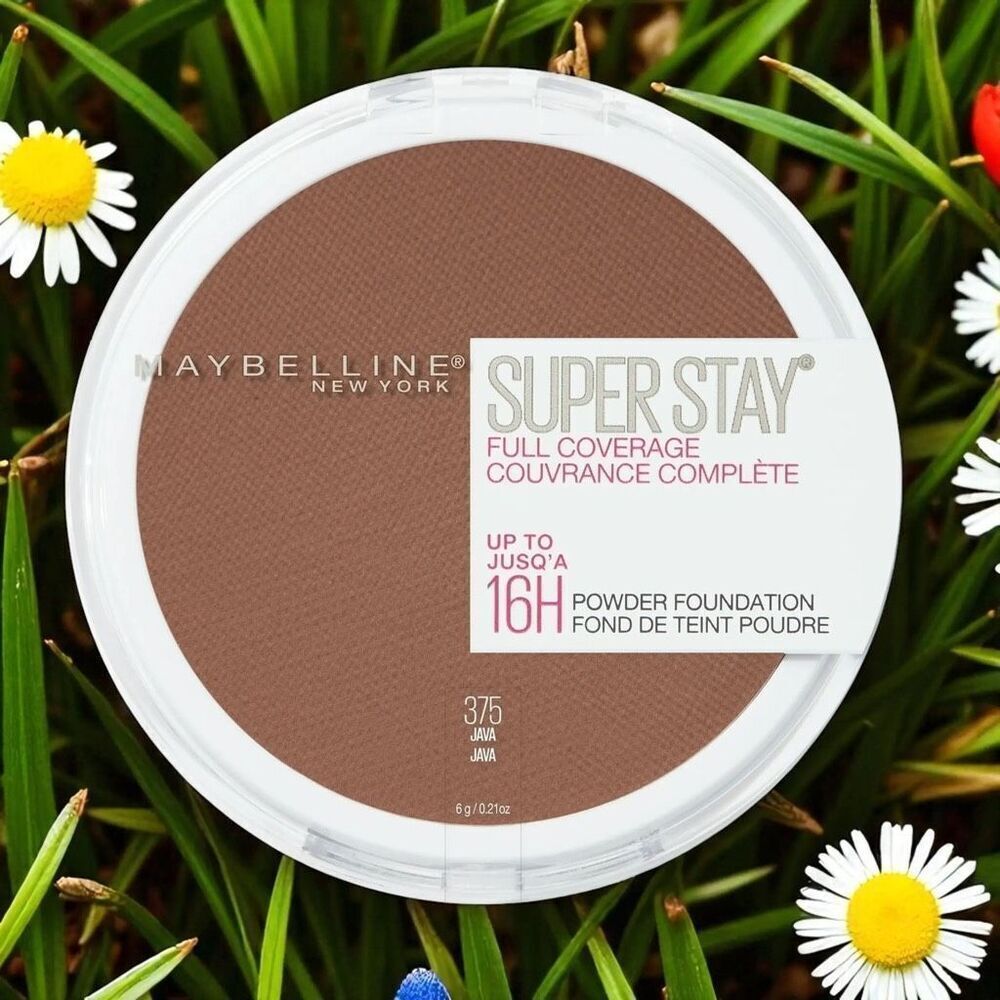 Maybelline super stay full coverage powder foundation 16H - 375 - JAVA